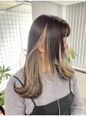 初めてのインナーカラーにおすすめです!☆