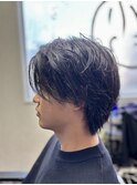 毛流れセンターパート