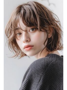 ラナ 新宿(lana) ボブ/ブラウン/パーマ/似合わせ/【lana hair新宿】