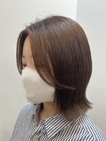 エリマバイフィフス 調布(elima by fifth) 調布ミニボブショート顔周りレイヤー外ハネ前髪なし20代