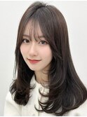 美髪/ワイドバング/外ハネボブ/ホワイトブロンド[名古屋駅/名駅]