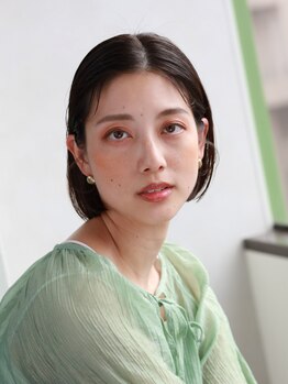 エフイチリン 千葉店(F.ICHIRIN)の写真/【OPEN記念!透明感＆コラーゲンカラー】カット+カラー+トリートメント¥9900 こだわりの美シルエット★千葉