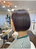 スイス風切りっぱなしボブ