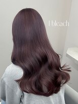 ベレーザ 渋谷(BELEZA) 16431黒髪ラベンダーパープルダークレッドレイヤーワンホン