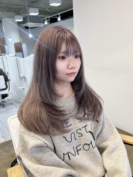 ユッカ 高槻茨木店(YUCCA) 【 YUCCA 】可愛い20代30代40代ハッシュカット・/グレージュ