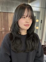 ノード(NODE)&nbsp;栄暗髪垢抜けレイヤーロングスタイル