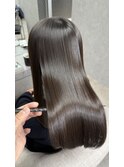 髪質改善ストレートヘア