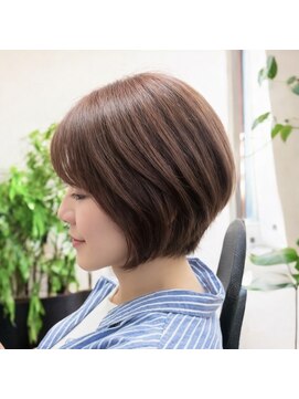 グランヘアー 大町店(GRANHAIR) オイルカラー、ピンク×ベージュ