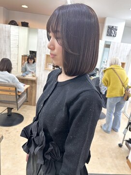アミート(ameet) グレーブラウンボブ