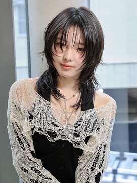 エムスラッシュ 新百合ヶ丘(M.SLASH) ダークアッシュ/シャギーカット/ハイレイヤーウルフ/新百合ヶ丘