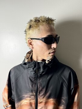 メリケンバーバーショップ トーキョー(MERICAN BARBERSHOP TYO) メンズカット/バーバースタイル/スパイキーショート【嶋壽】342