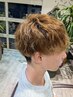 メンズカット+パーマ 10120円