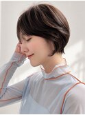 大人美人ひし形ショートボブ