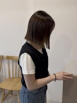 セン バイ テトテ(SENN by tetote)&nbsp;【SENN/明石/大久保/】切りっぱなしボブ
