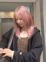 チル(chill)&nbsp;ケアブリーチ　透明感ハイトーンピンク