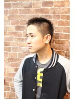 ヒロギンザ 浜松町店(HIRO GINZA)&nbsp;ツーブロックビジネスショートレイヤーかき上げコンマヘア