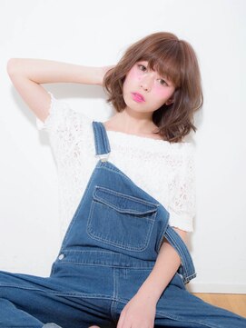 ヘアサロン ドットプラス 町田店(dot. plus) ボブ×おフェロ×ナチュラルベージュ【dot.plus 町田】