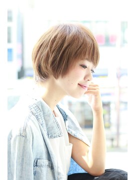 フォルテ 掛川店 【掛川　美容室　波多野】横顔美人ショートボブ☆