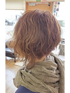 ヘアーアンドメイク ペリドット(hair&make Peridot) アシメショートスタイル