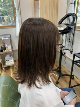ポルトヘアー(porte hair) 20代、30代、40代、外ハネ、外ハネスタイル、縮毛矯正、髪質改善