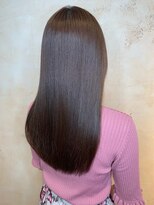 ニスル 町田店(NISURU)&nbsp;似合わせカット/大人ガーリー/ダークアッシュ/着物/町田/町田駅