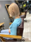 【REJOICE hair EN】ホワイトミルクティー 担当AKIRA