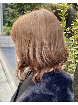 ユートピア(U topia) #黒染め履歴　#縮毛矯正履歴　#ミルクティーベージュ