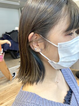 アピッシュ(apish 並木通り) 耳掛けインナーカラー