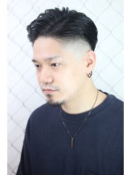 エイル(AILE) アップバング/スキンフェード/コンマヘア/ハードパート/七三