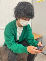 【HIKARU】@hikaru_cut メンズ波巻スパイラルパーマ/渋谷駅5分