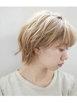 ヘアーアンドメイク エイダ(hair&make eida) シルキーベージュショート 神保町/神保町駅