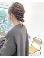 エマ 谷山店(EMMA)&nbsp;パーティーアレンジ ヘアアレンジ こなれ感 おしゃれヘア