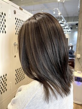 ロダット 横浜(LODAT by little) ハイライト×シアーグレージュ【LODAT横浜】