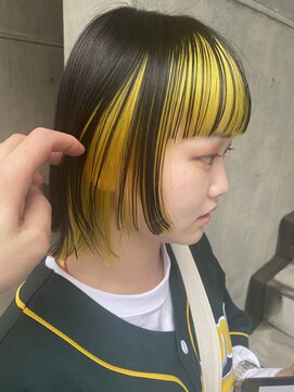 ビートス(BEAT S) 【BEAT S】　インナーカラー/ショートウルフ/伏見/矢場町/栄