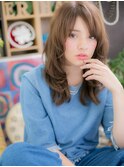 大人かわいいシャギー小顔オルチャンヘアc5戸頭20代30代40代