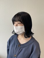 サラ ビューティー サイト 古賀店(SARA Beauty Sight)&nbsp;１０代２０代/ぷつっとボブ/暗髪ボブ
