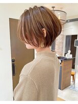 バンプ ギンザ(BUMP GINZA) 30代/40代/50代◎絶壁解消/白髪ぼかし/大人ショートボブ【湯本】