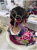 お団子ヘア