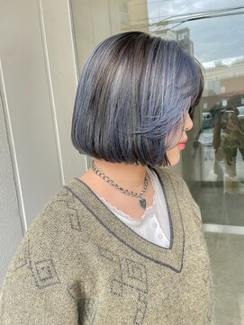 チクロヘアー(Ticro hair) @nkkn15 design blue
