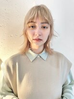 ヴァージ(Verge)&nbsp;レイヤーカット/ウェーブパーマ/前髪/こなれミディ[代官山駅]