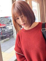 ハーティー 美容室(HEARTY)&nbsp;オレンジボブ