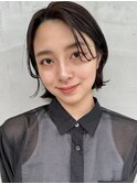 外ハネボブ 顔周りレイヤー シースルーバング 大人ボブ イルミナ