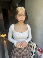 ジーナ(XENA)&nbsp;イメチェンヘアスタイル　ルーツカラー