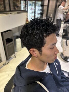 フランクスバーバーザスタンド(Frank’s barber the stand) メンズスタイルT