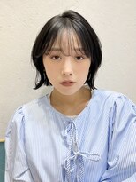 ロンド レグリーズ 立川(Lond leglise)&nbsp;グレーブラウン似合わせカット/ミニボブレイヤー/ダークアッシュ