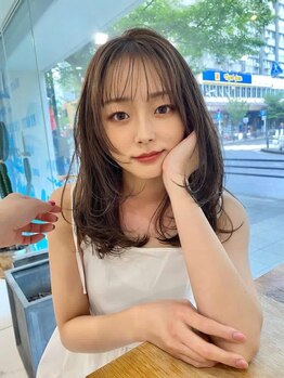 ロベック フジガオカ(LOBEC fujigaoka)の写真/顔周りカット×レイヤーで小顔魅せ*繊細なcut技術で理想の可愛さを実現♪似合わせ◎[藤が丘/名東区]