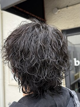 ビカムメンズヘアー 栄店(become men's hair) 波巻きウルフ
