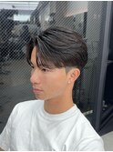 ニュアンスフェザーパーマセンターパートツーブロック名古屋栄
