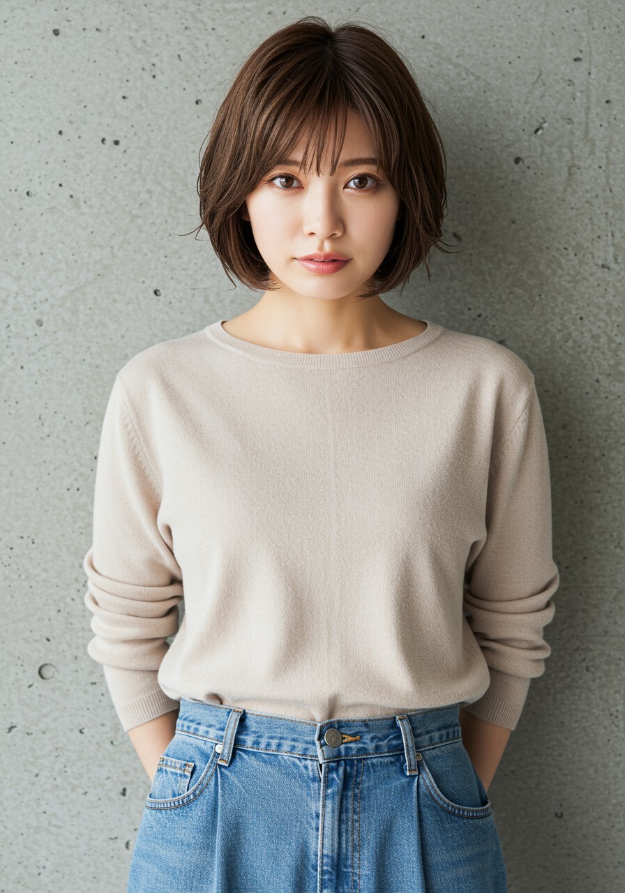 ライフイズ 磐田本店(Life is...) #磐田 大人ショートボブ!