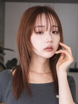 テクネ 天神大名(techne)&nbsp;天神大名今泉ロングレイヤー韓国風くびれ巻き髪小顔透明感ヘア